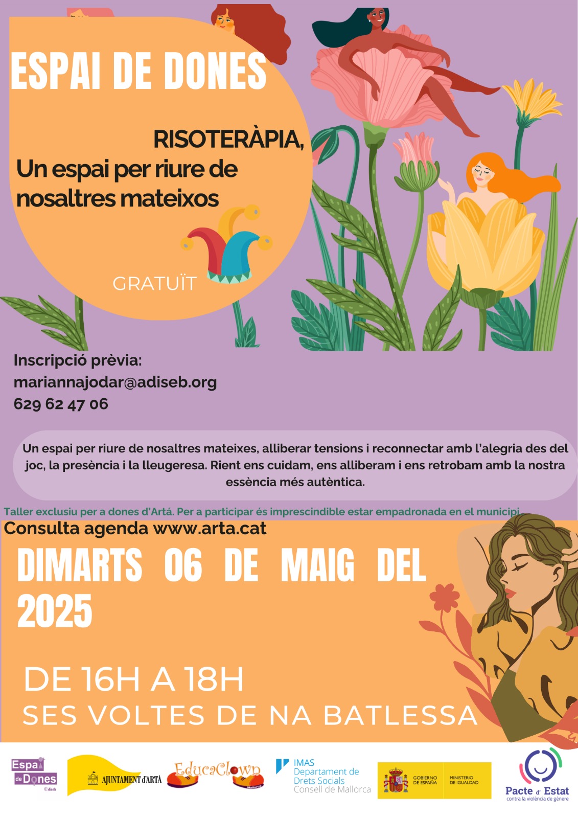 Taller para mujeres de Artá!!!