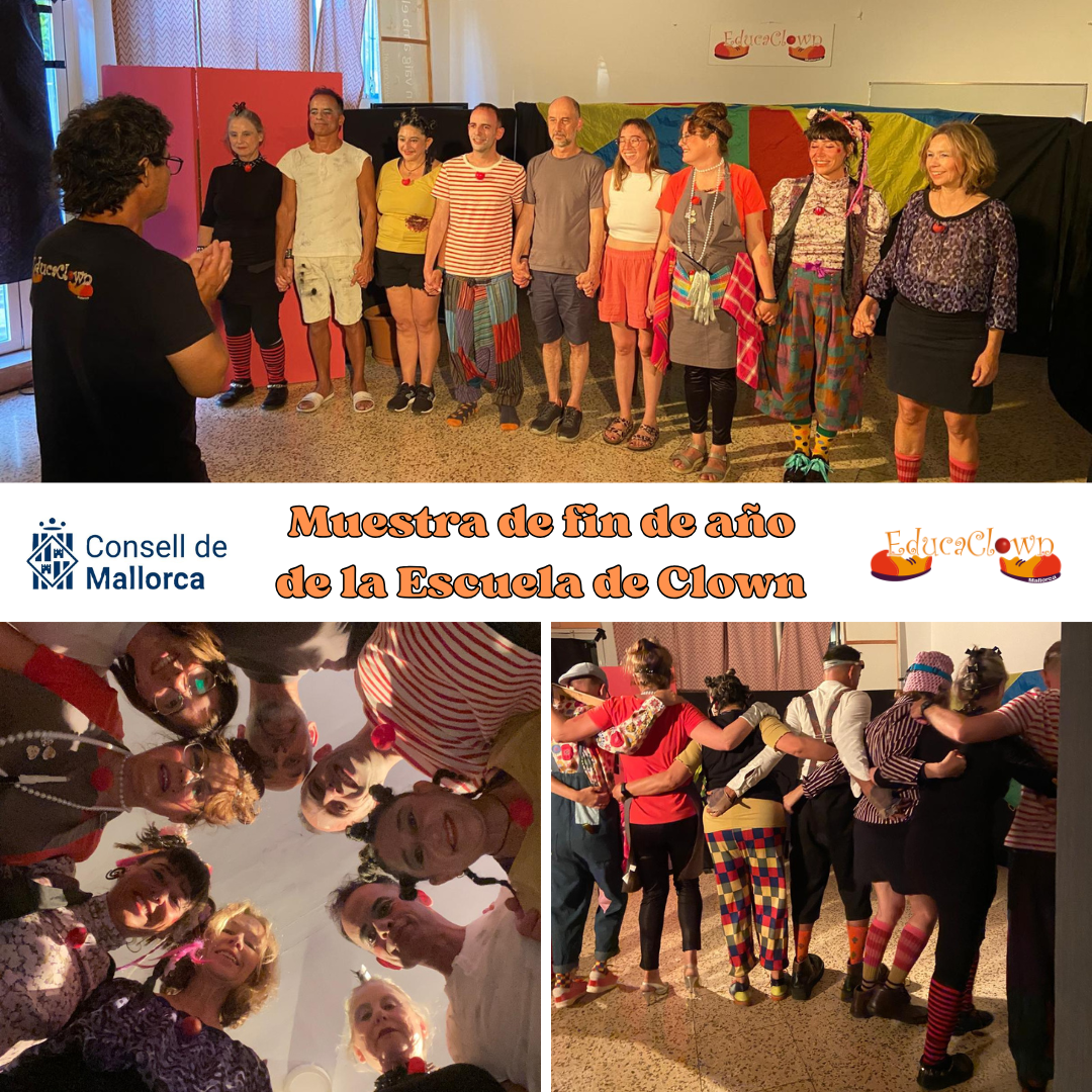 Muestra de fin de año de la Escuela de Clown