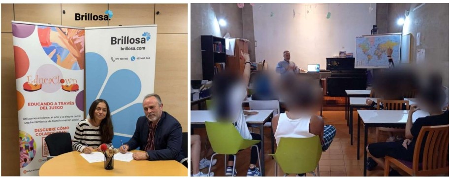 Colaboración con la empresa Brillosa