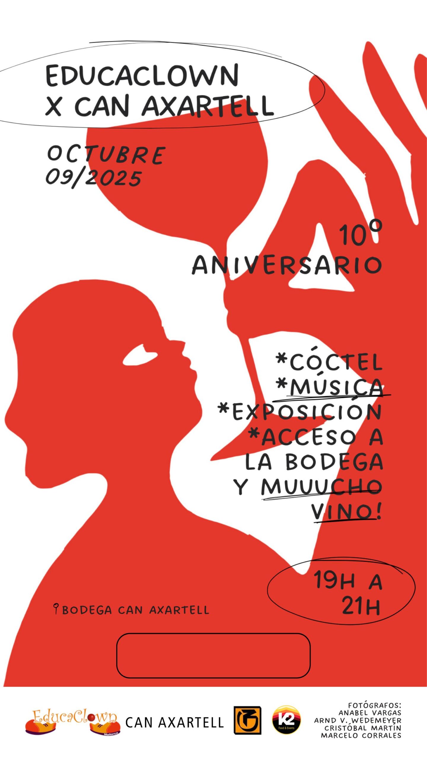 10º Aniversario de Educaclown en Can Axartell